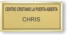 (image for) CA1 Executive Gold Framed Badge