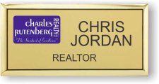 (image for) Charles Rutenberg Realty Executive Gold Badge - (Larger Text)