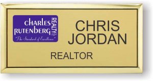 (image for) Charles Rutenberg Realty Executive Gold Badge - (Larger Text)