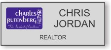 (image for) Charles Rutenberg Realty Silver Square Corner Badge