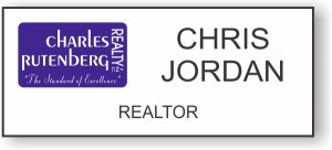 (image for) Charles Rutenberg Realty White Square Corner Badge