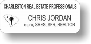 (image for) Charleston Real Estate Professionals White Badge