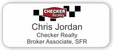 (image for) Checker Realty White Badge