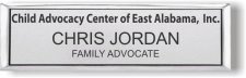 (image for) Child Advocacy Center of East Alabama Small Silver Executive Badge