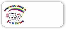 (image for) Children's Dental Funzone Logo Only White Badge