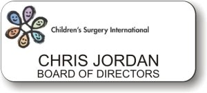 (image for) Children\'s Surgery International White Badge