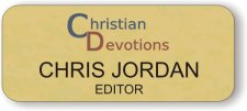 (image for) Christian Devotions Gold Badge