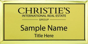 (image for) Christie\'s International Real Estate Group Executive Gold badge