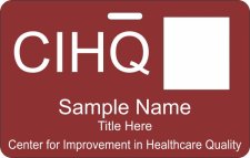 (image for) Center for Improvement in Healthcare Quality Photo ID Badge