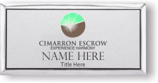 (image for) Reflective Design Executive Silver Badge (Cimarron Escrow)