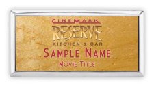 (image for) Cinemark Theatres Executive Silver Maple badge