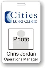 (image for) Cities Lung Clinic Photo ID Badge