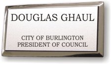 (image for) City of Burlington Executive Silver Badge