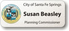 (image for) City of Santa Fe Springs Silver Badge