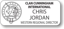(image for) Clan Cunningham International White Badge