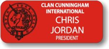 (image for) Clan Cunningham International Red Badge
