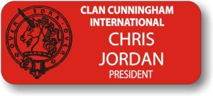 (image for) Clan Cunningham International Red Badge