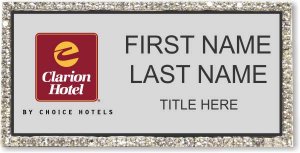 (image for) Clarion Hotel Silver Bling Badge