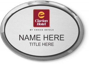 (image for) Clarion Hotel Silver Oval Executive Badge