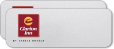 (image for) Clarion Inn Logo Only Silver Badge - Pack of 25 (1.125 Height)