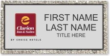 (image for) Clarion Inn & Suites Silver Bling Badge