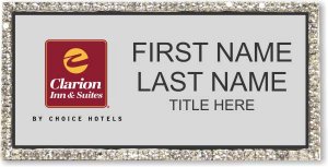 (image for) Clarion Inn & Suites Silver Bling Badge