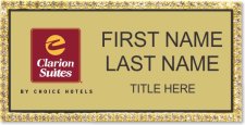 (image for) Clarion Suites Gold Bling Badge