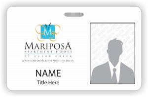 (image for) Clear Creek Photo ID Horizontal badge