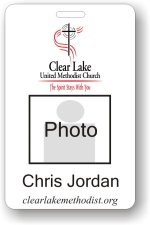 (image for) Clear Lake United Methodist Church Photo ID Badge