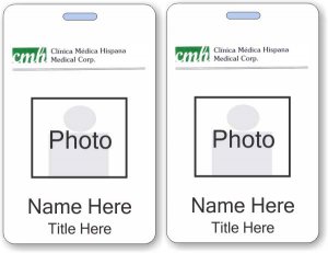 (image for) Clinica Medica Hispana Medical Corp Photo ID Badge - Double Sided