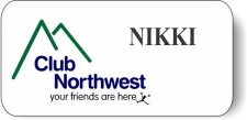 (image for) Club Northwest White Badge