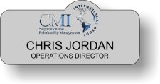 (image for) CMI International Group Silver Shaped Badge