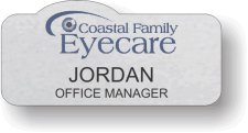 (image for) Coastal Family Eyecare Shaped Silver Badge