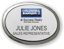 (image for) Coldwell Banker at Success Realty Silver Oval Badge