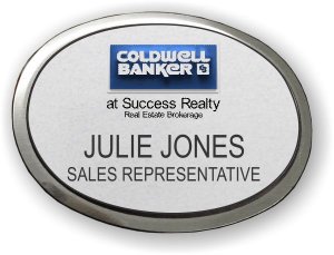 (image for) Coldwell Banker at Success Realty Silver Oval Badge