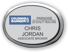 (image for) Coldwell Banker Paradise Ed Schlitt Realtors Silver Oval Executive Badge