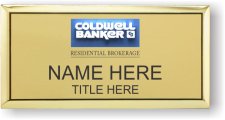 (image for) Coldwell Banker Residential Brokerage Executive Gold Badge (3d Logo)