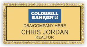 (image for) Coldwell Banker Gold Bling Badge