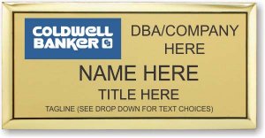 (image for) Coldwell Banker Executive Gold Badge (Style 3)