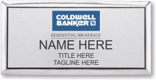 (image for) Coldwell Banker Residential Brokerage Executive Silver Badge (Style 1 W Tag Line)