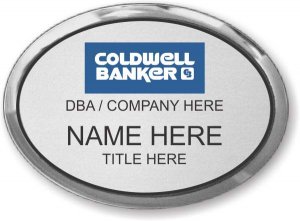 (image for) Coldwell Banker Executive Oval Silver Badge