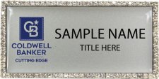 (image for) Coldwell Banker Cutting Edge Bling Silver badge