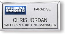 (image for) Coldwell Banker Paradise Silver Executive Badge - (3d Logo)