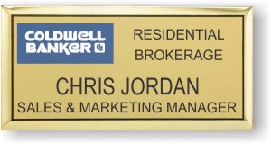 (image for) Coldwell Banker Residential Brokerage Executive Gold Badge (Style 3)