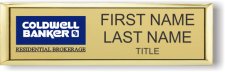 (image for) Coldwell Banker Residential Brokerage Small Executive Gold Badge (Style 1)