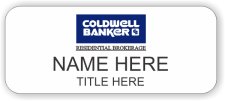 (image for) Coldwell Banker Residential Brokerage White Badge (Style 1)