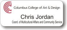 (image for) Columbus College of Art and Design White Badge