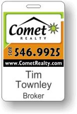 (image for) Comet Realty White Badge
