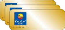 (image for) Comfort Inn Pack of 25 Gold Logo Only Badges