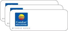 (image for) Comfort Inn and Suites Pack of 25 White Logo Only Badges